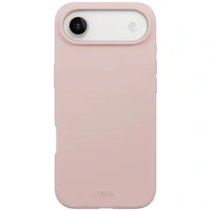 Etui UNIQ Lino do Apple iPhone Air Magclick Charging różowy