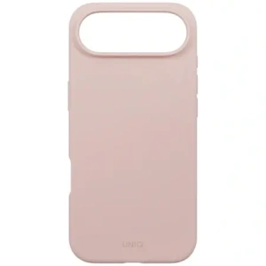 Etui UNIQ Lino do Apple iPhone Air Magclick Charging różowy