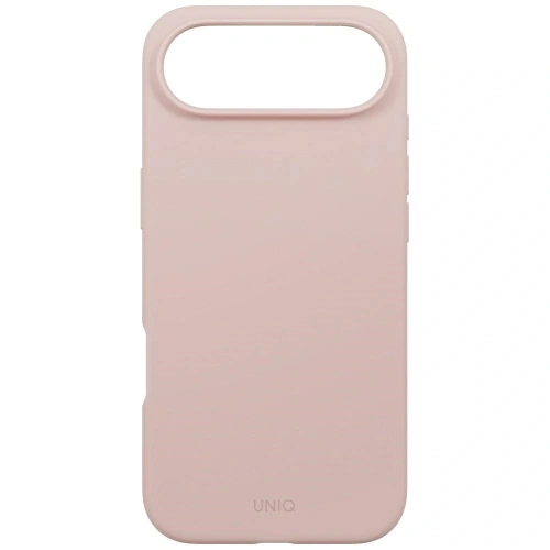 Etui UNIQ Lino do Apple iPhone Air Magclick Charging różowy