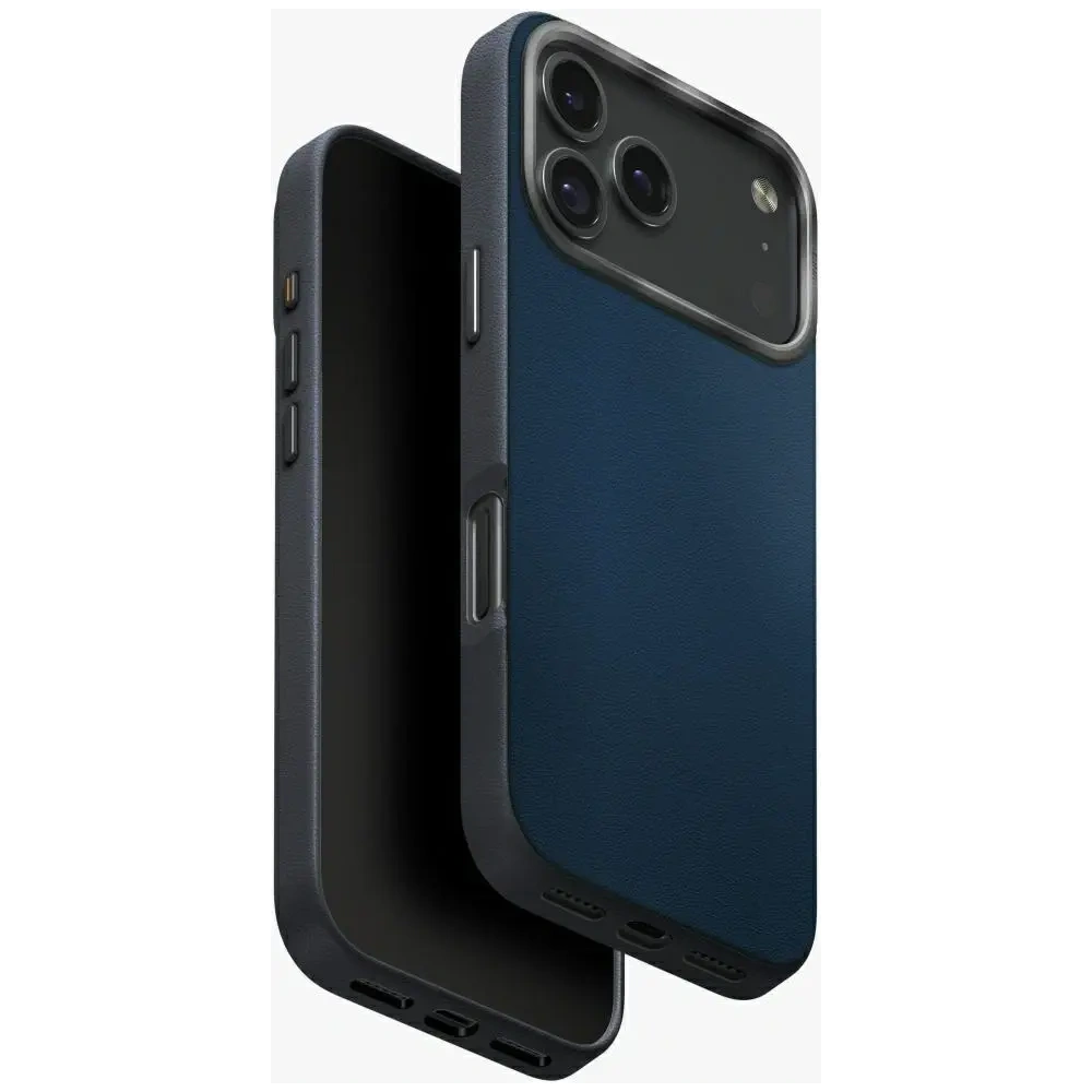 Etui UNIQ Lyden DS do Apple iPhone 17 Pro Magclick Charging niebiesko/czarny