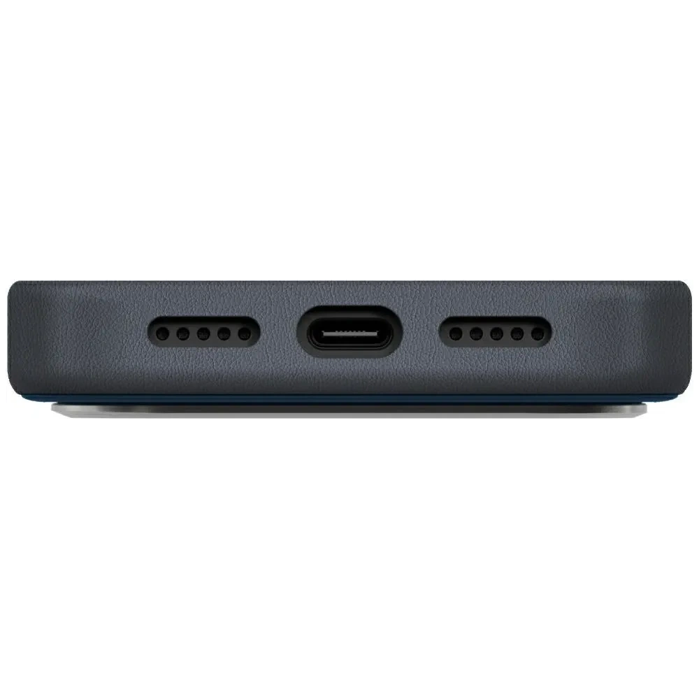 Etui UNIQ Lyden DS do Apple iPhone 17 Pro Magclick Charging niebiesko/czarny