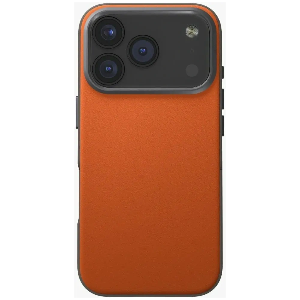 Etui UNIQ Lyden DS do Apple iPhone 17 Pro Magclick Charging pomarańczowo/szary