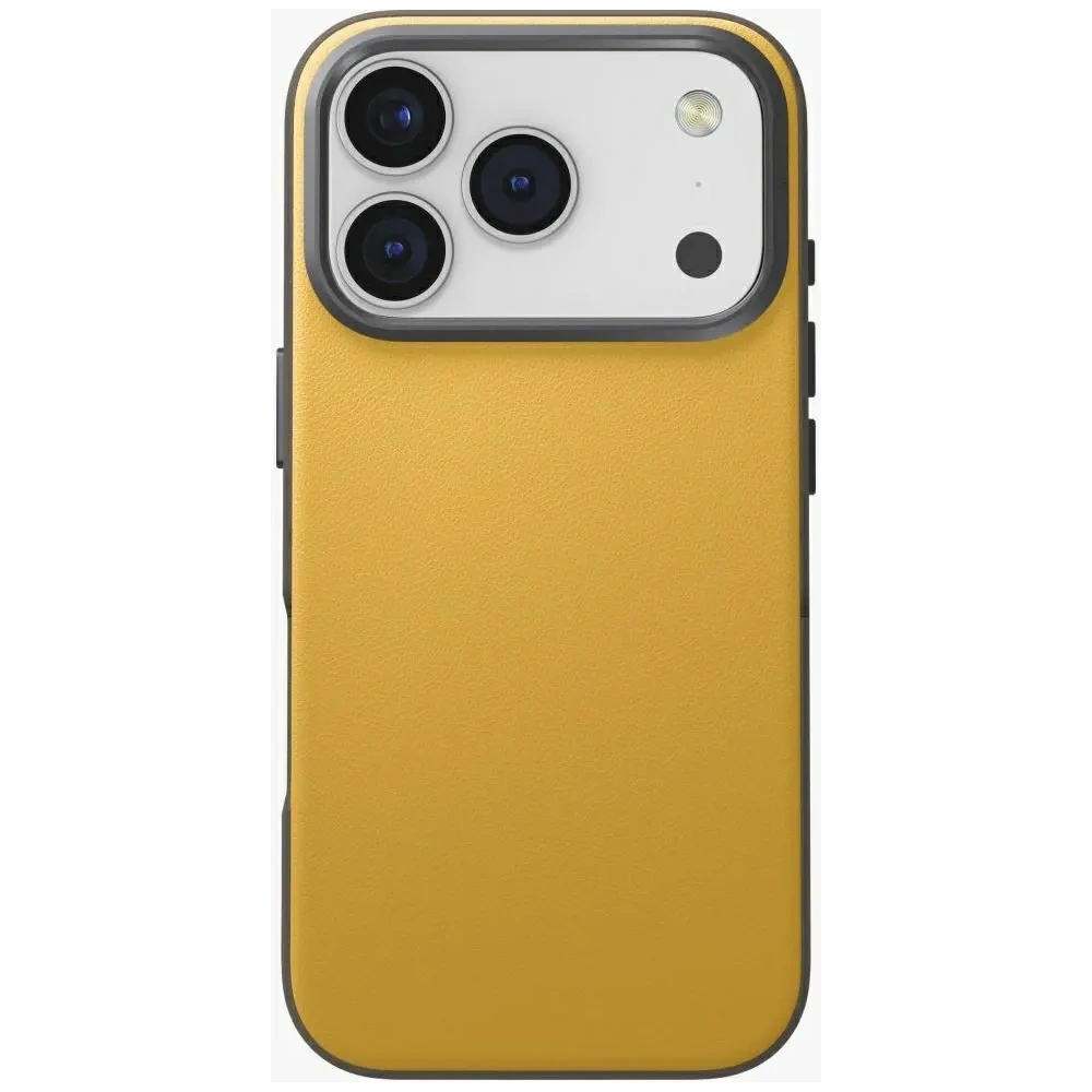 Etui UNIQ Lyden DS do Apple iPhone 17 Pro Magclick Charging żółto-szary