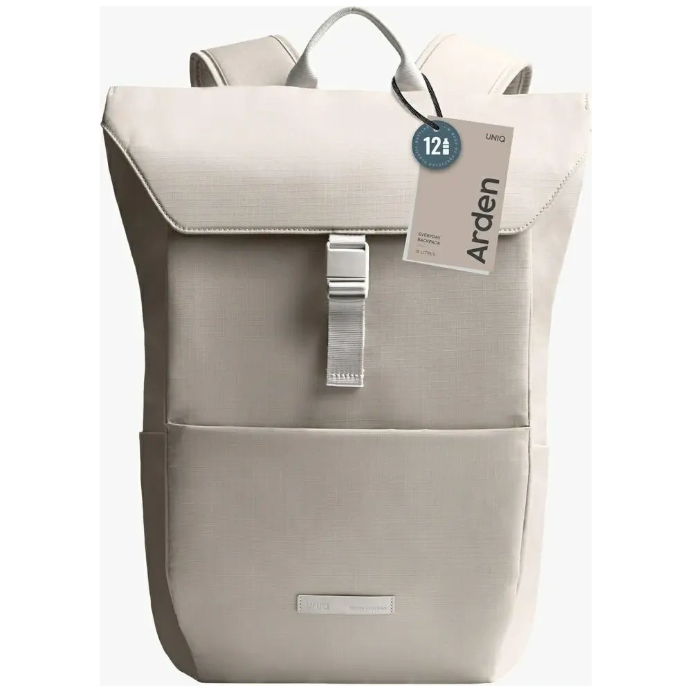 Plecak UNIQ Arden RPET 18L beżowy
