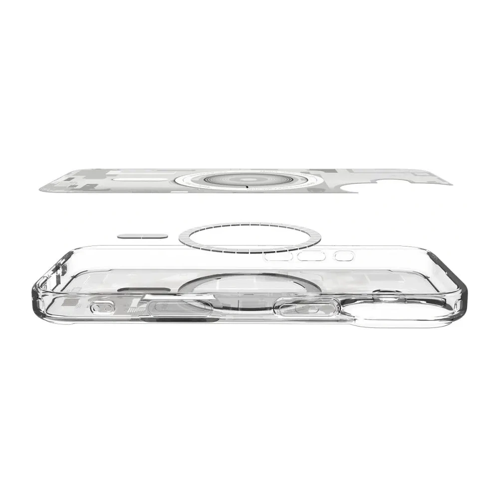 Etui Spigen Ultra Hybrid Mag MagSafe do Apple iPhone 17 Zero One White