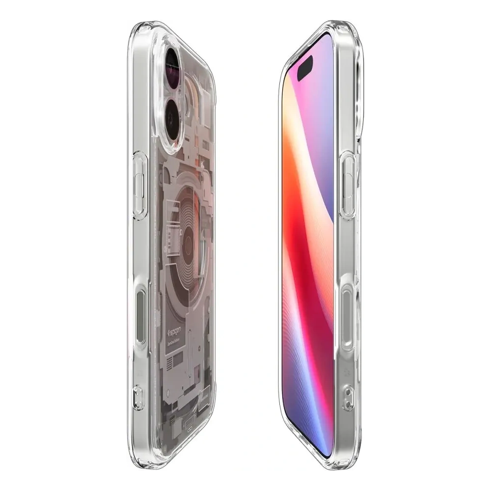 Etui Spigen Ultra Hybrid Mag MagSafe do Apple iPhone 17 Zero One Natural Titanium