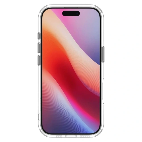 Etui Spigen Ultra Hybrid S Mag MagSafe do Apple iPhone 17 Clear/white