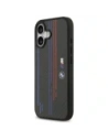 Etui BMW M Kevlar Lines & Logo MagSafe do Apple iPhone 17 czarny