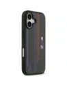Etui BMW M Kevlar Lines & Logo MagSafe do Apple iPhone 17 czarny