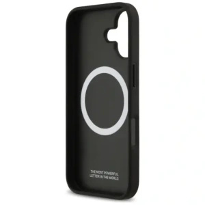 Etui BMW M Kevlar Lines & Logo MagSafe do Apple iPhone 17 czarny