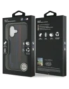 Etui BMW M Kevlar Lines & Logo MagSafe do Apple iPhone 17 czarny
