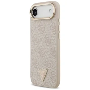 Etui Guess 4G Triangle Logo MagSafe do Apple iPhone Air różowy złoty