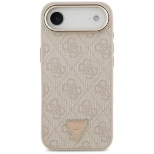 Etui Guess 4G Triangle Logo MagSafe do Apple iPhone Air różowy złoty