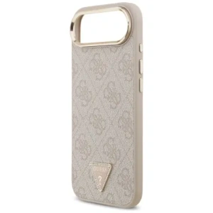 Etui Guess 4G Triangle Logo MagSafe do Apple iPhone Air różowy złoty