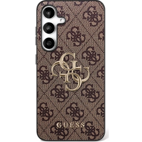 Etui Guess Big 4G Classic Logo do Samsung Galaxy S25 FE brązowy
