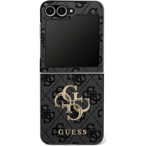 Etui Guess Big 4G Logo Classic Logo do Samsung Galaxy Z Flip7 czarny