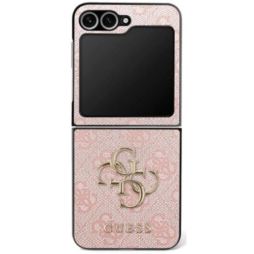 Etui Guess Big 4G Logo Classic Logo do Samsung Galaxy Z Flip7 różowy