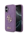 Etui Guess Fixed Glitter Big 4G do Apple iPhone 17 liliowy