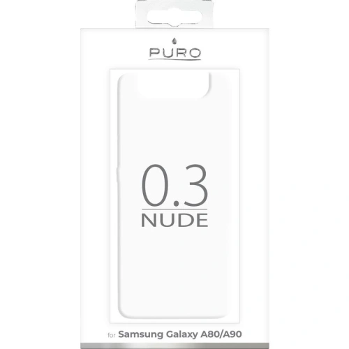 Etui PURO 0.3 Nude Samsung Galaxy A80/A90 (przezroczysty)
