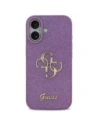 Etui Guess Fixed Glitter Big 4G do Apple iPhone 17 liliowy