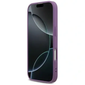 Etui Guess Fixed Glitter Big 4G do Apple iPhone 17 liliowy