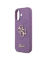 Etui Guess Fixed Glitter Big 4G do Apple iPhone 17 liliowy