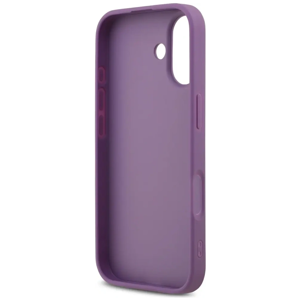 Etui Guess Fixed Glitter Big 4G do Apple iPhone 17 liliowy