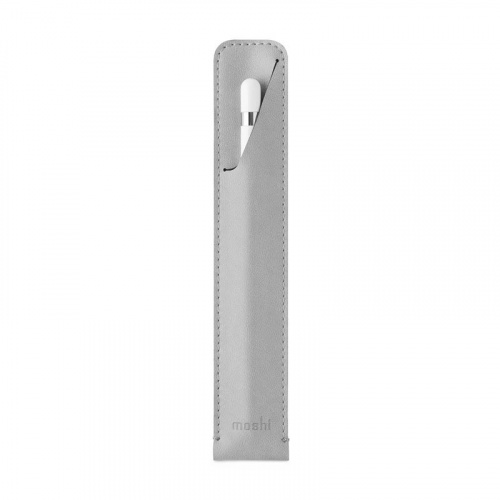 Moshi Distributor - 4713057258015 - MOSH014GRY - Moshi Apple Pencil case (Stone Gray) - B2B homescreen