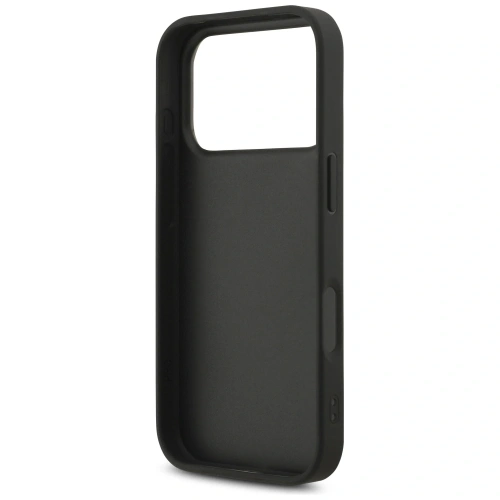 Etui Guess Fixed Glitter Big 4G do Apple iPhone 17 Pro czarny