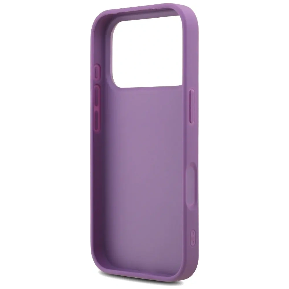 Etui Guess Fixed Glitter Big 4G do Apple iPhone 17 Pro liliowy