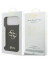 Etui Guess Fixed Glitter Big 4G do Apple iPhone 17 Pro Max czarny
