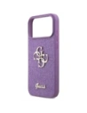 Etui Guess Fixed Glitter Big 4G do Apple iPhone 17 Pro Max liliowy
