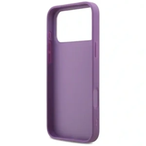 Etui Guess Fixed Glitter Big 4G do Apple iPhone 17 Pro Max liliowy
