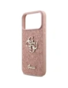 Etui Guess Fixed Glitter Big 4G do Apple iPhone 17 Pro Max różowy