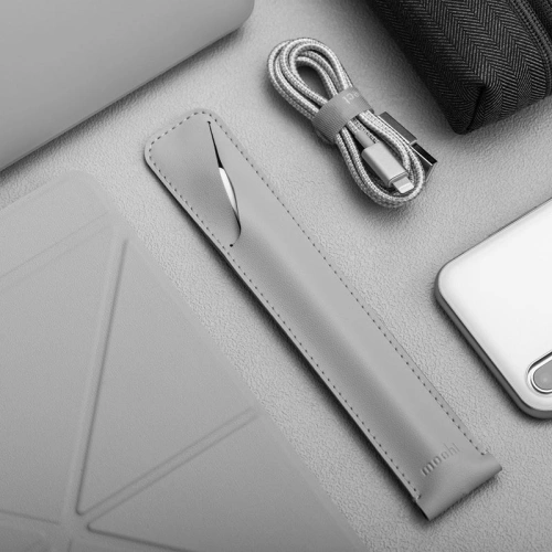 Magnetyczne etui do rysika Moshi Apple Pencil Case (Stone Gray)