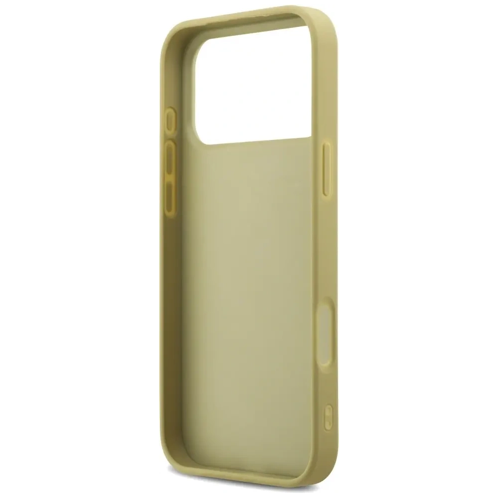 Etui Guess Fixed Glitter Big 4G do Apple iPhone 17 Pro Max złoty