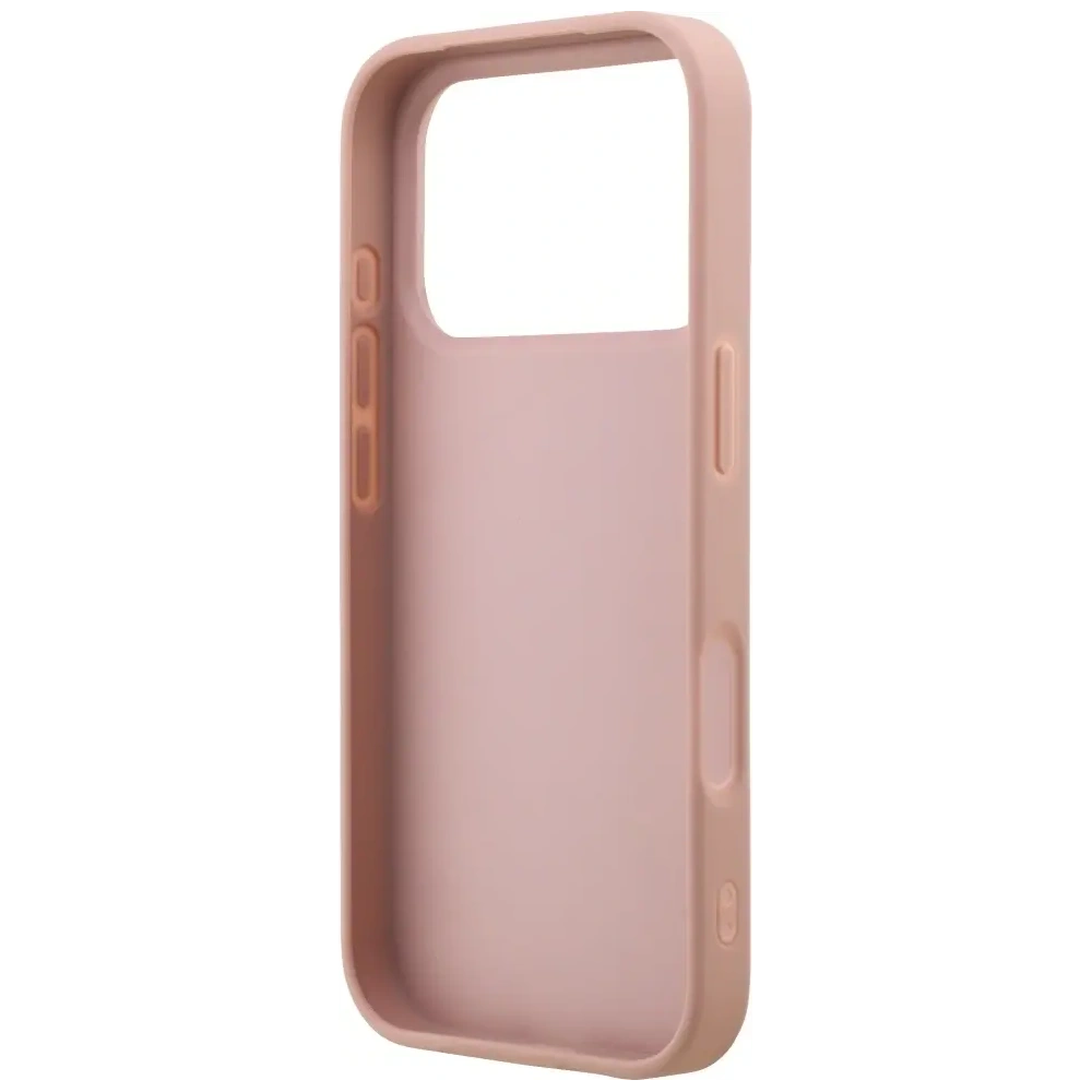 Etui Guess Fixed Glitter Big 4G do Apple iPhone 17 Pro różowy