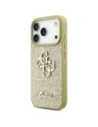Etui Guess Fixed Glitter Big 4G do Apple iPhone 17 Pro złoty