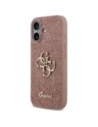 Etui Guess Fixed Glitter Big 4G do Apple iPhone 17 różowy