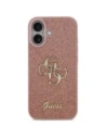 Etui Guess Fixed Glitter Big 4G do Apple iPhone 17 różowy