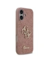 Etui Guess Fixed Glitter Big 4G do Apple iPhone 17 różowy
