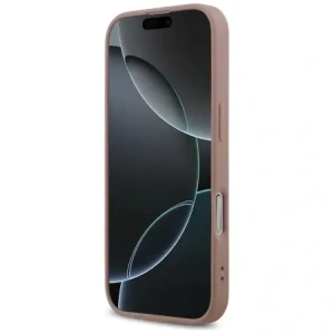 Etui Guess Fixed Glitter Big 4G do Apple iPhone 17 różowy