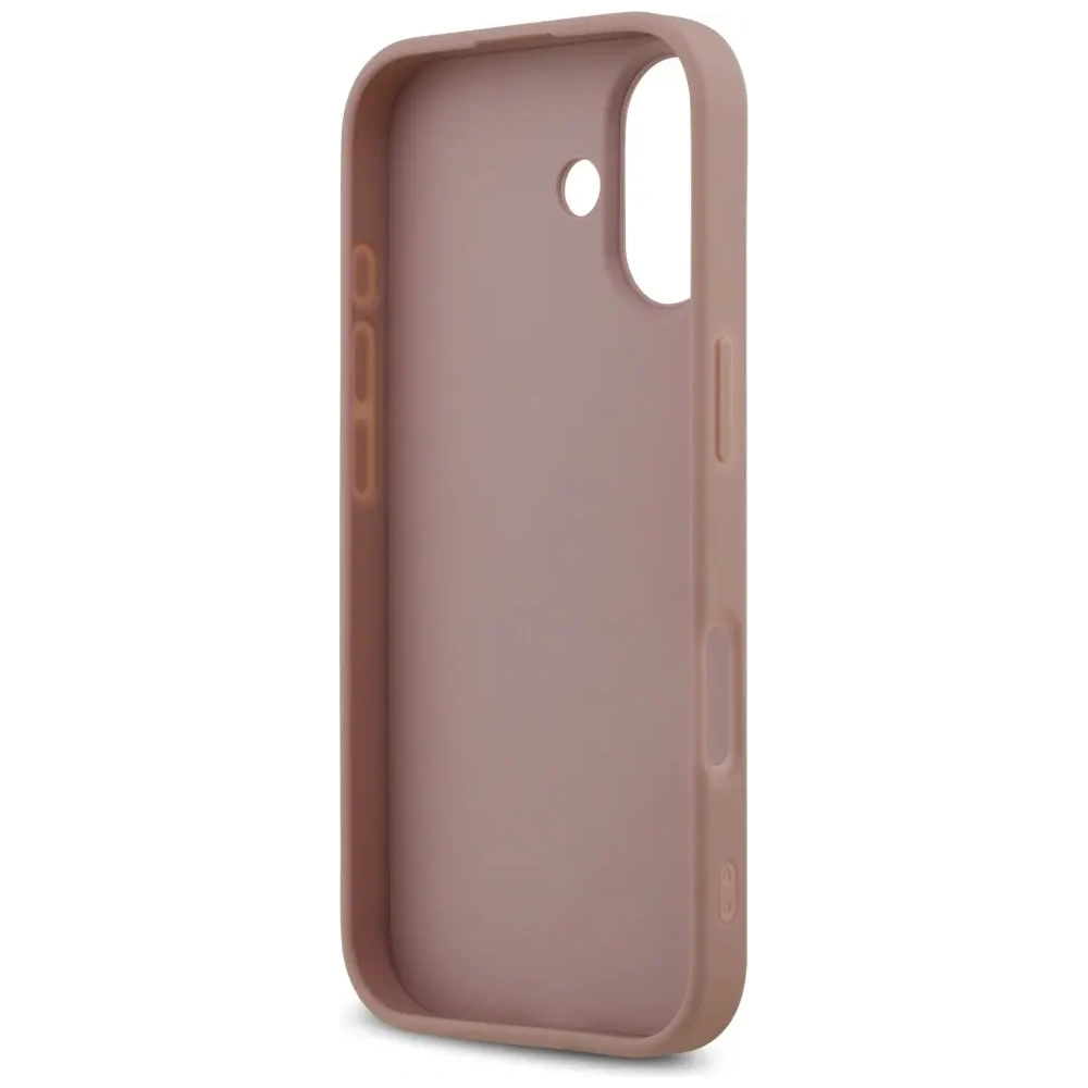 Etui Guess Fixed Glitter Big 4G do Apple iPhone 17 różowy