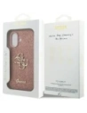 Etui Guess Fixed Glitter Big 4G do Apple iPhone 17 różowy