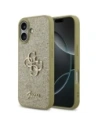 Etui Guess Fixed Glitter Big 4G do Apple iPhone 17 złoty