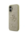 Etui Guess Fixed Glitter Big 4G do Apple iPhone 17 złoty