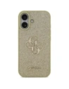 Etui Guess Fixed Glitter Big 4G do Apple iPhone 17 złoty