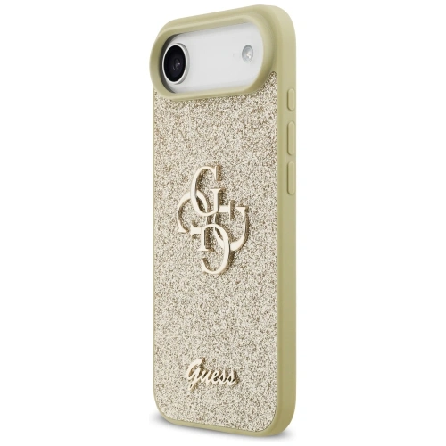 Etui Guess Fixed Glitter Big 4G do Apple iPhone Air złoty