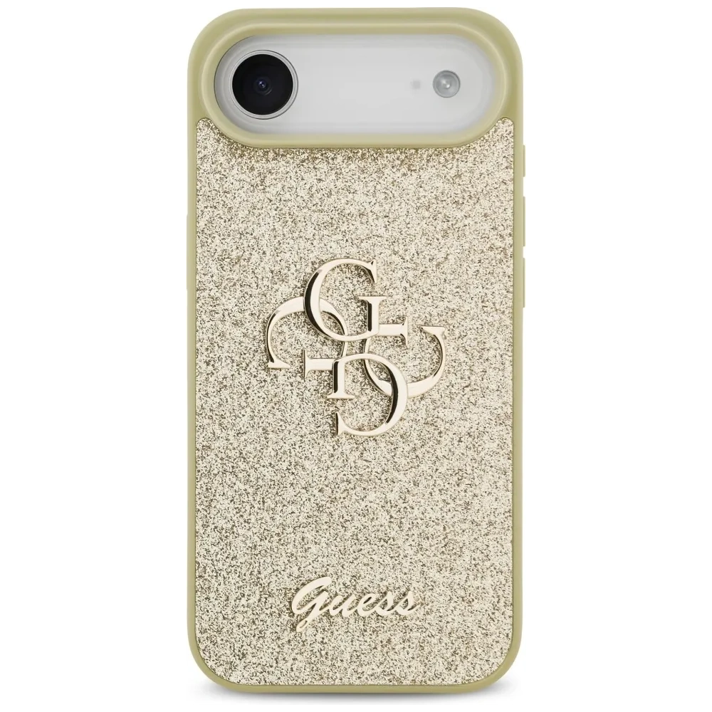 Etui Guess Fixed Glitter Big 4G do Apple iPhone Air złoty