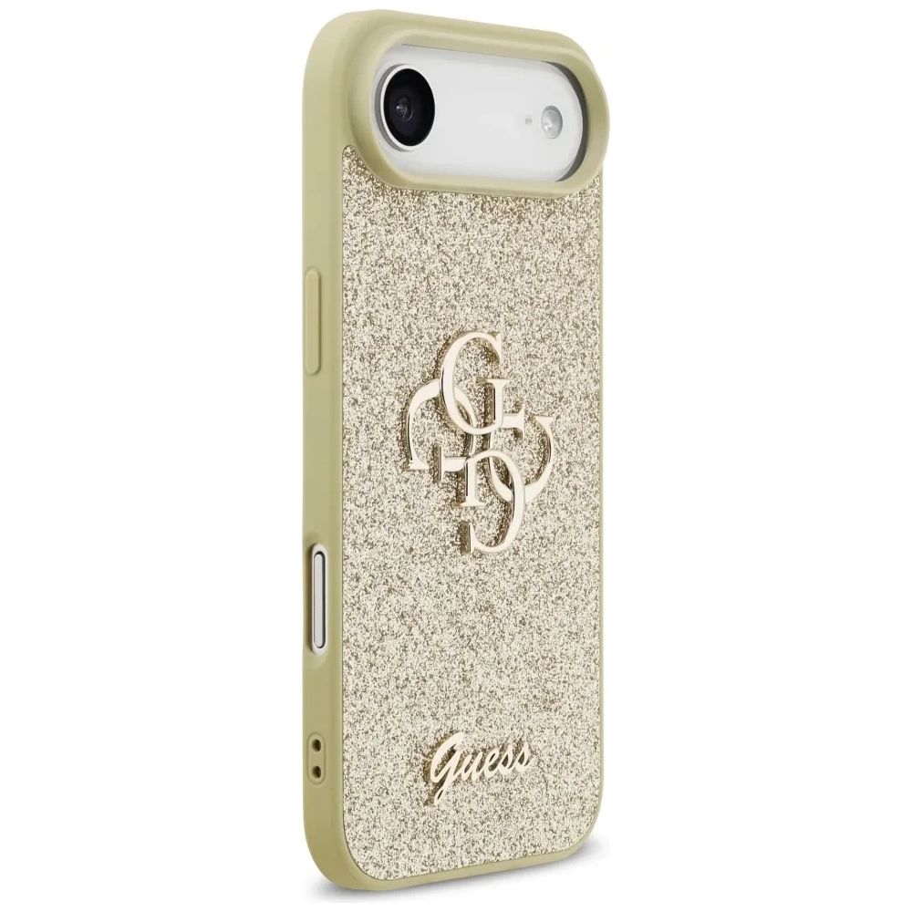 Etui Guess Fixed Glitter Big 4G do Apple iPhone Air złoty